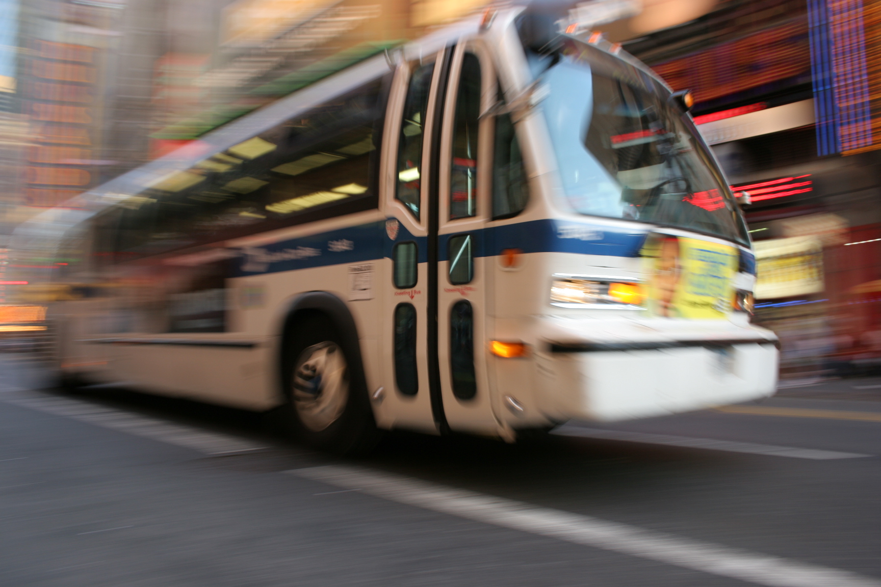 A bus is often deemed to be a common carrier in Manhattan