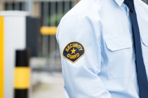 male security guard in new york city