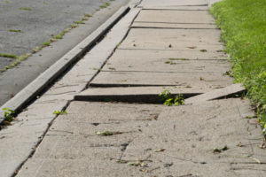 Sidewalk Defects and Hazards in New York